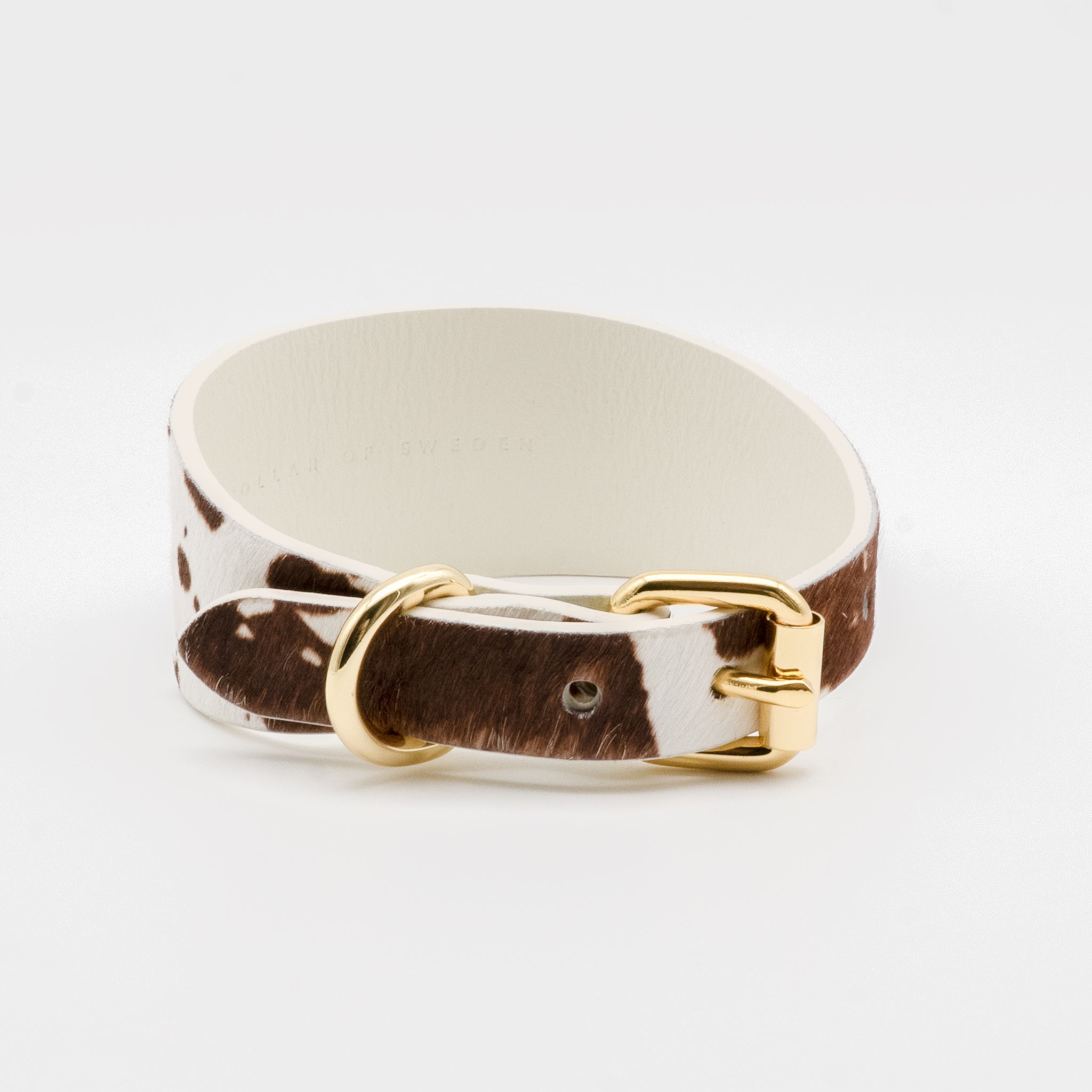 Trendy Cow Dog Collar Wide | Collar of Sweden