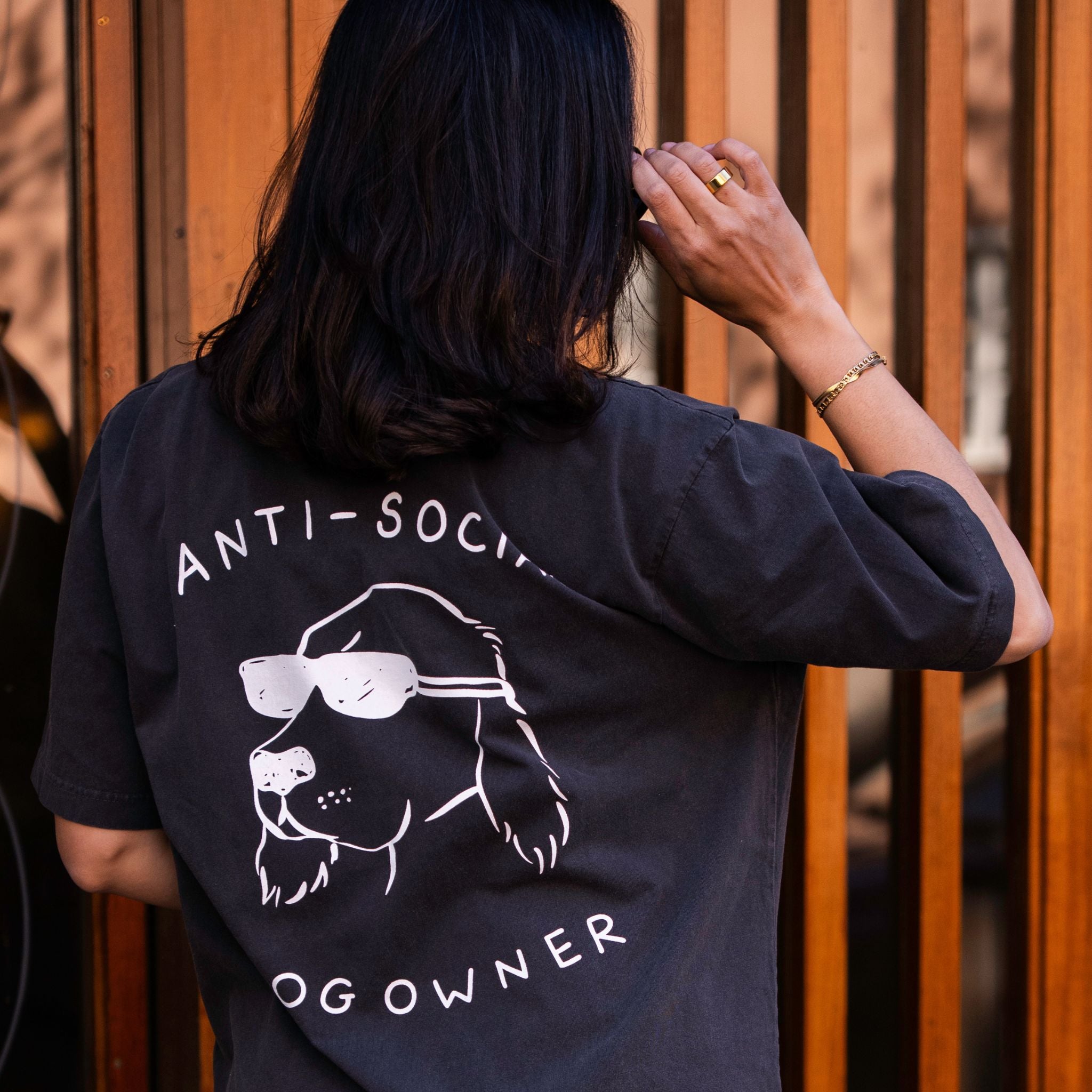 DOG PERSON T-shirts【Black】L Dog Person T-Shirt – Rothmans New York