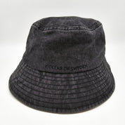 Svart Jeans Bucket Hat - Anti-Social Dog Owner