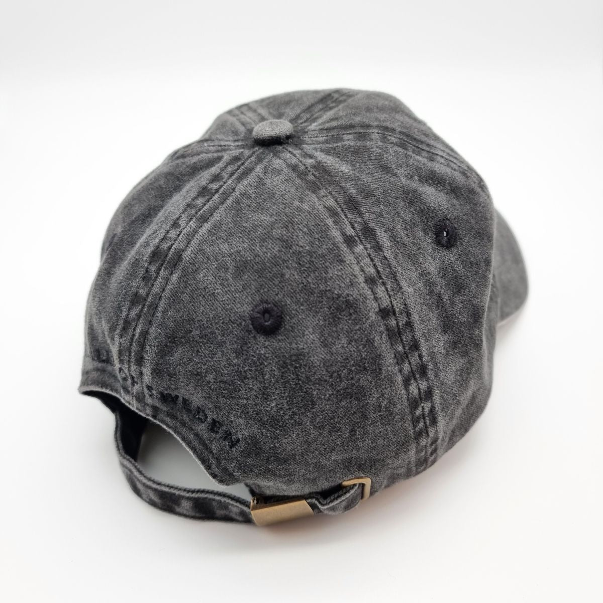 Black Denim Cap - Anti-Social Cat Owner