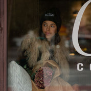 Black Wool Beanie - Anti-Social Dog Owner