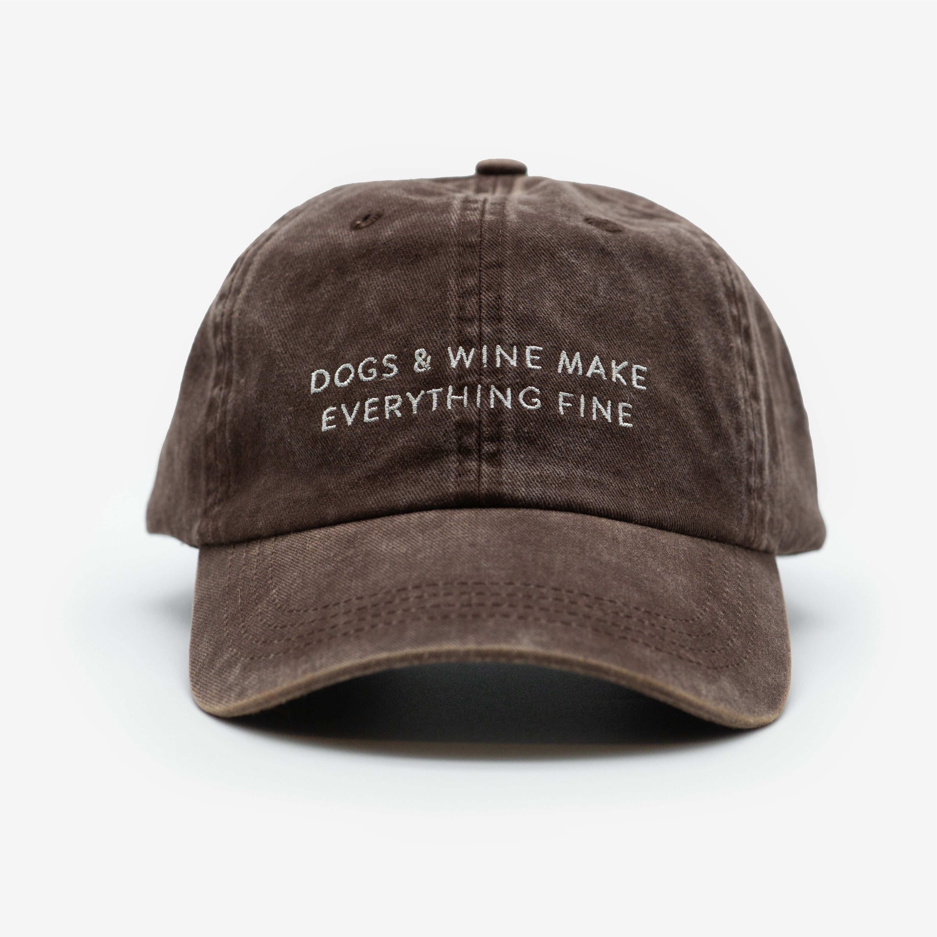 brown-denim-cap-dogs-and-wine-make-everything-fine-front.jpg