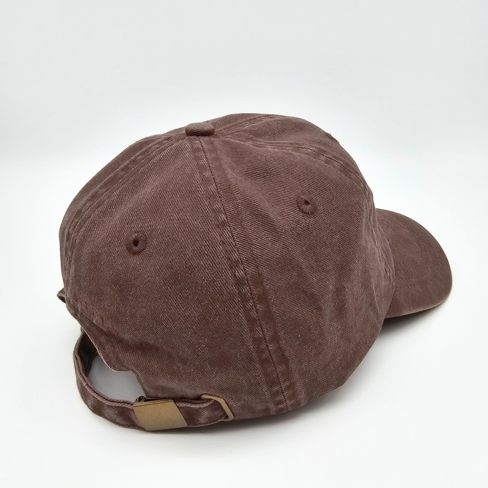 Brown Denim Cap - Fur Mama