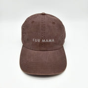 Brown Denim Cap - Fur Mama