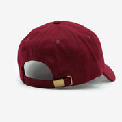 Burgundy Wool Cap - Dogs & Wine Make Everything Fine