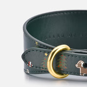 Christmas Dog Collar Wide