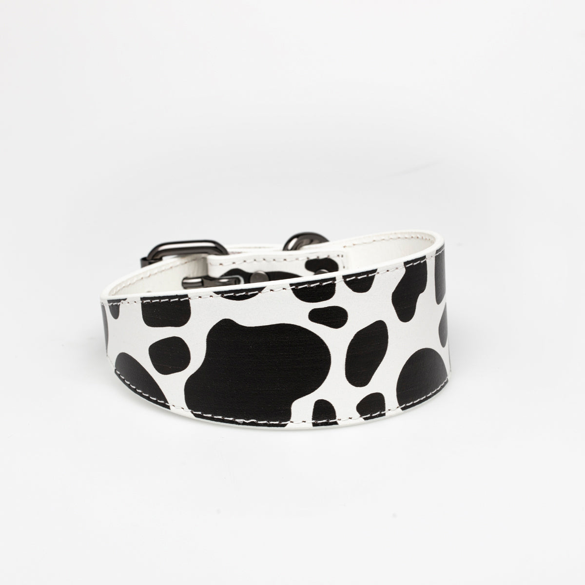 Cow Dog Collar Wide