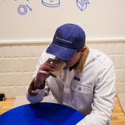 Dark Blue Denim Cap - The Catfather