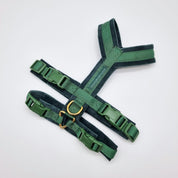 Dark Green Y-Harness XS