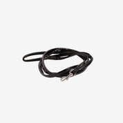 Glossy Black Dog Lead