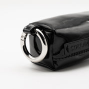 Glossy Black Poop Bag Holder