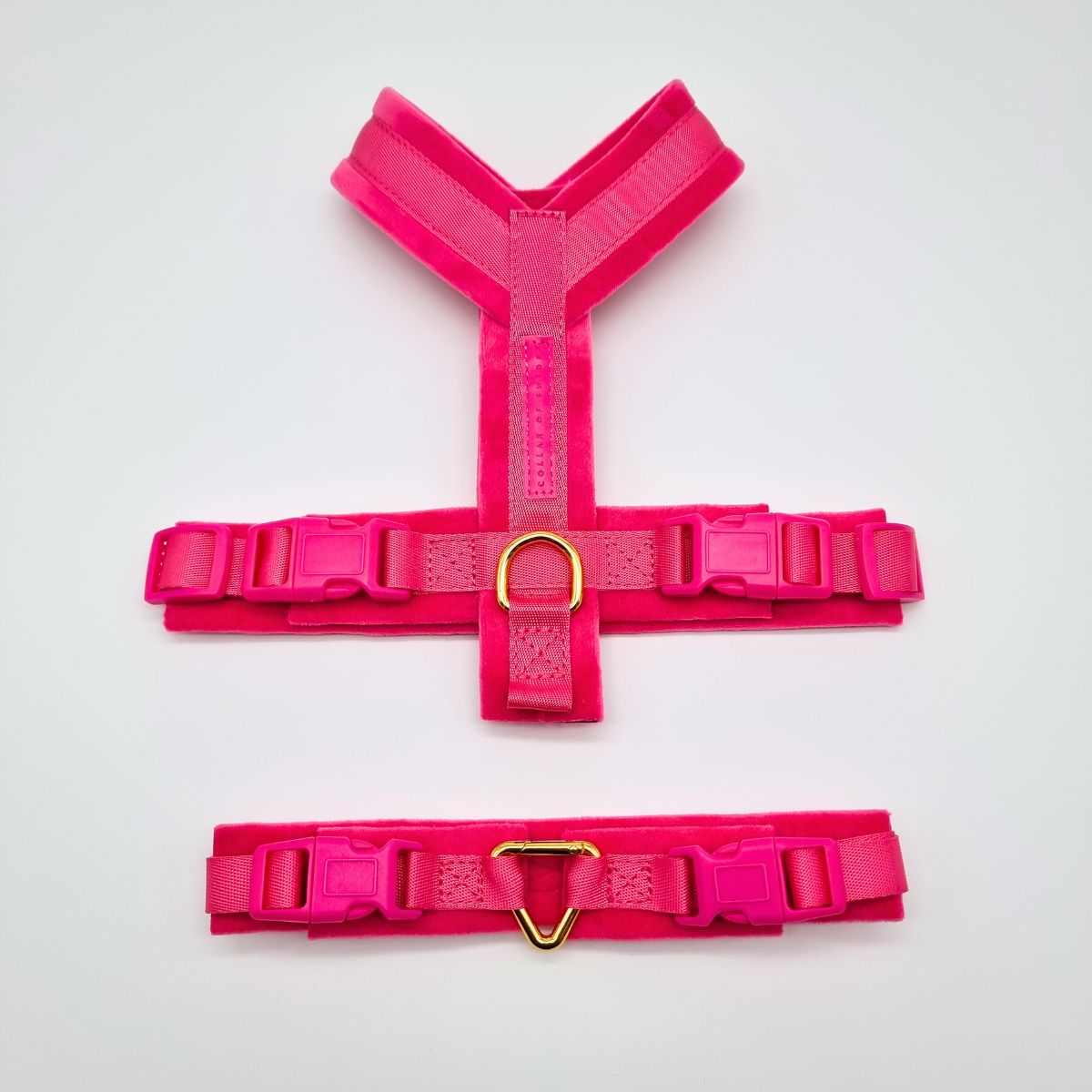 Hot Pink Y-Harness XS