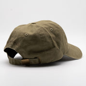 Khaki Denim Cap - Dogs. Because People Suck