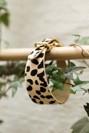 Leopard Dog Collar Wide