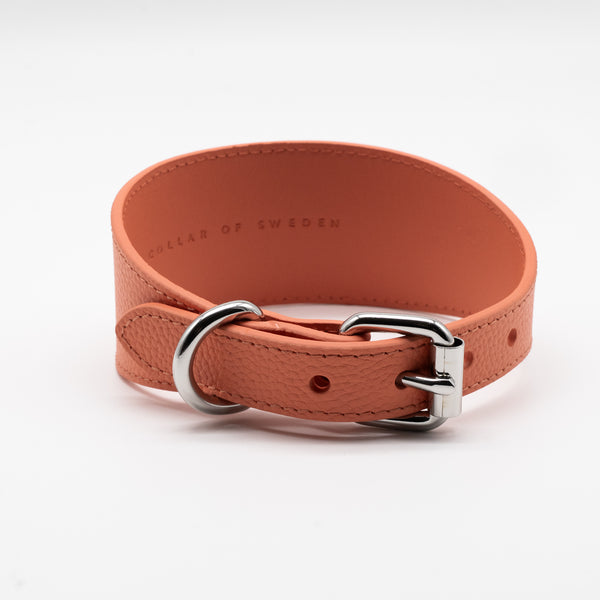 Peach Dog Collar Wide | Collar of Sweden