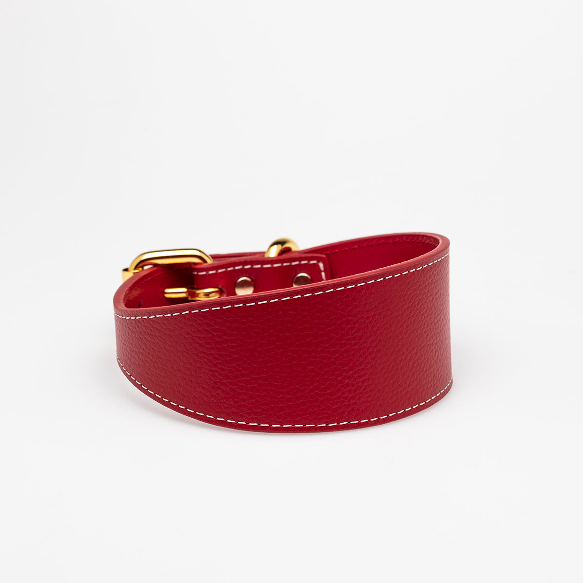 Red Dog Collar Wide