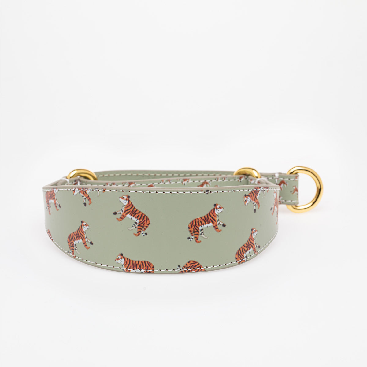 Tigers Dog Martingale Wide