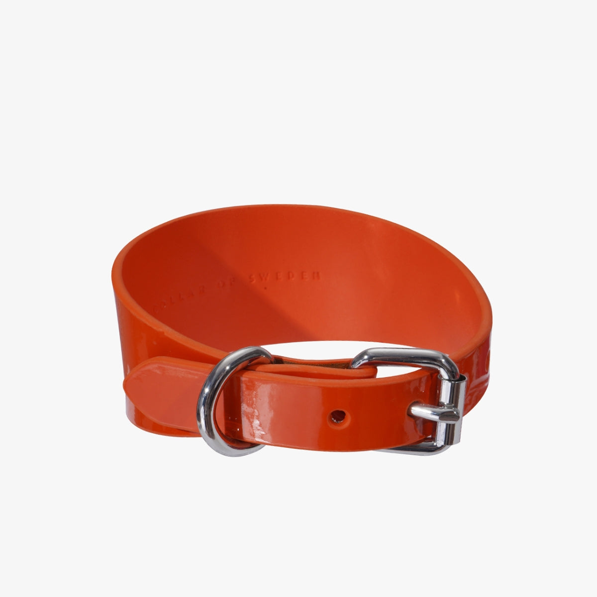 image - Glossy Orange Collar XL Wide