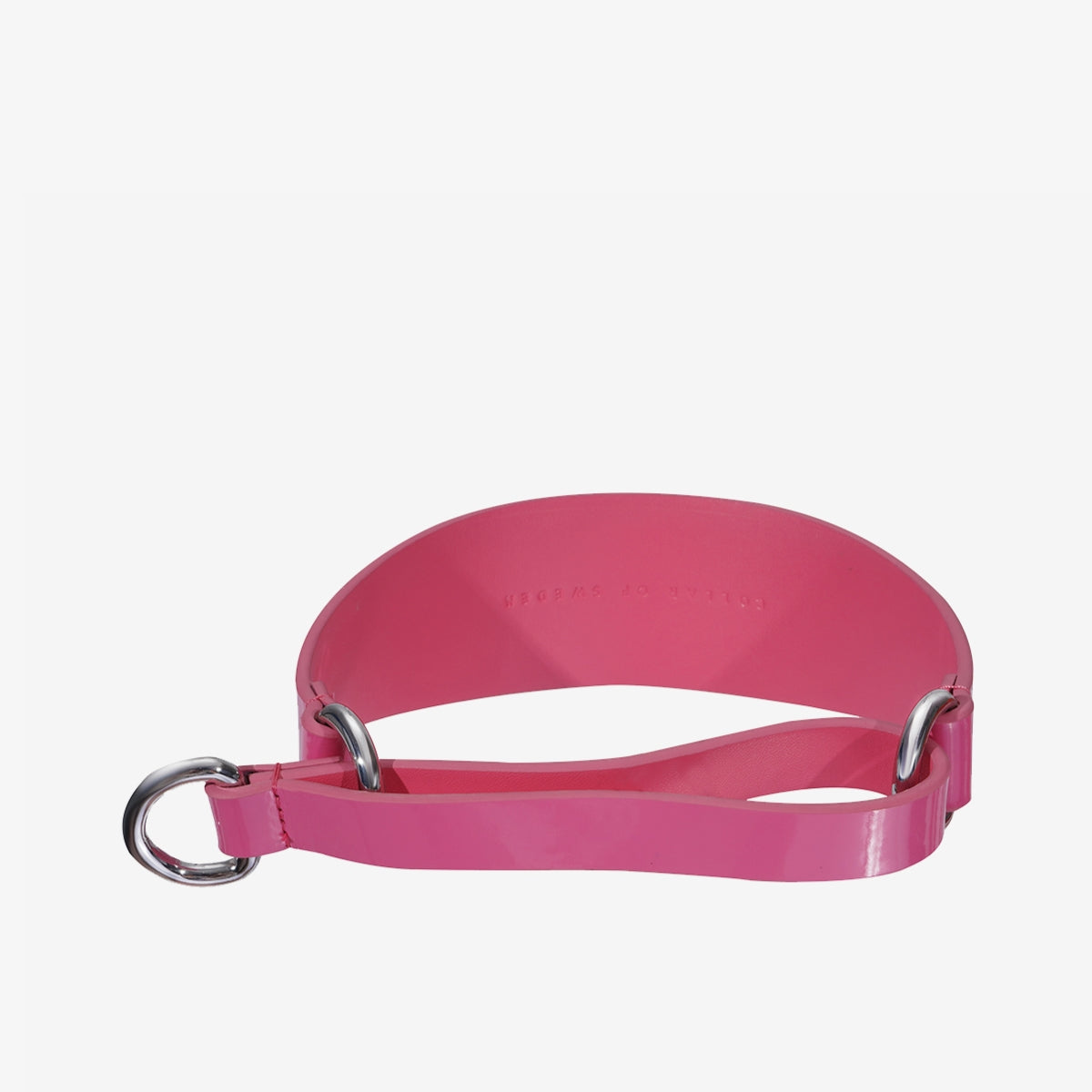 image - Glossy Pink Vegan Martingale Large Wide