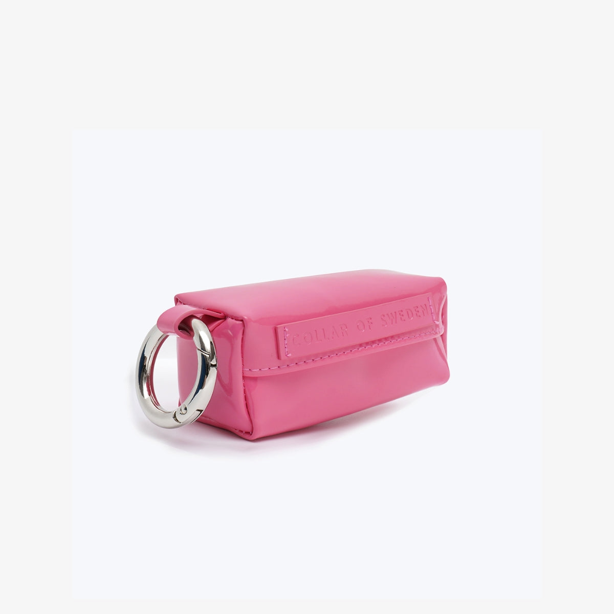 image - Glossy Pink Poop Bag Holder