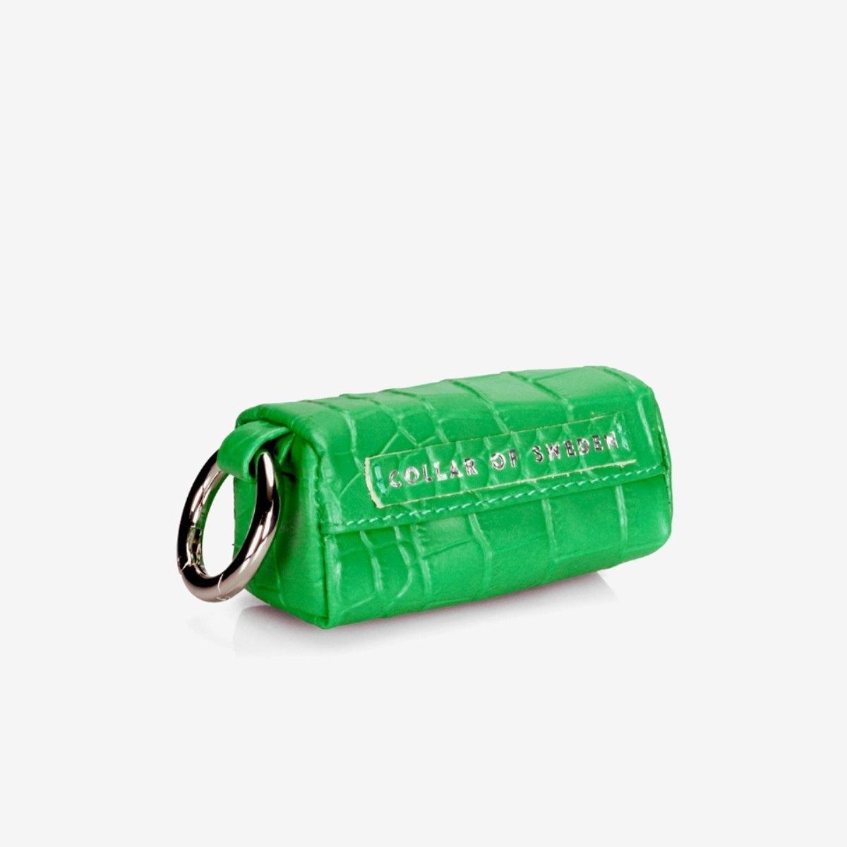 image - Pure Green Croco Poop Bag Holder