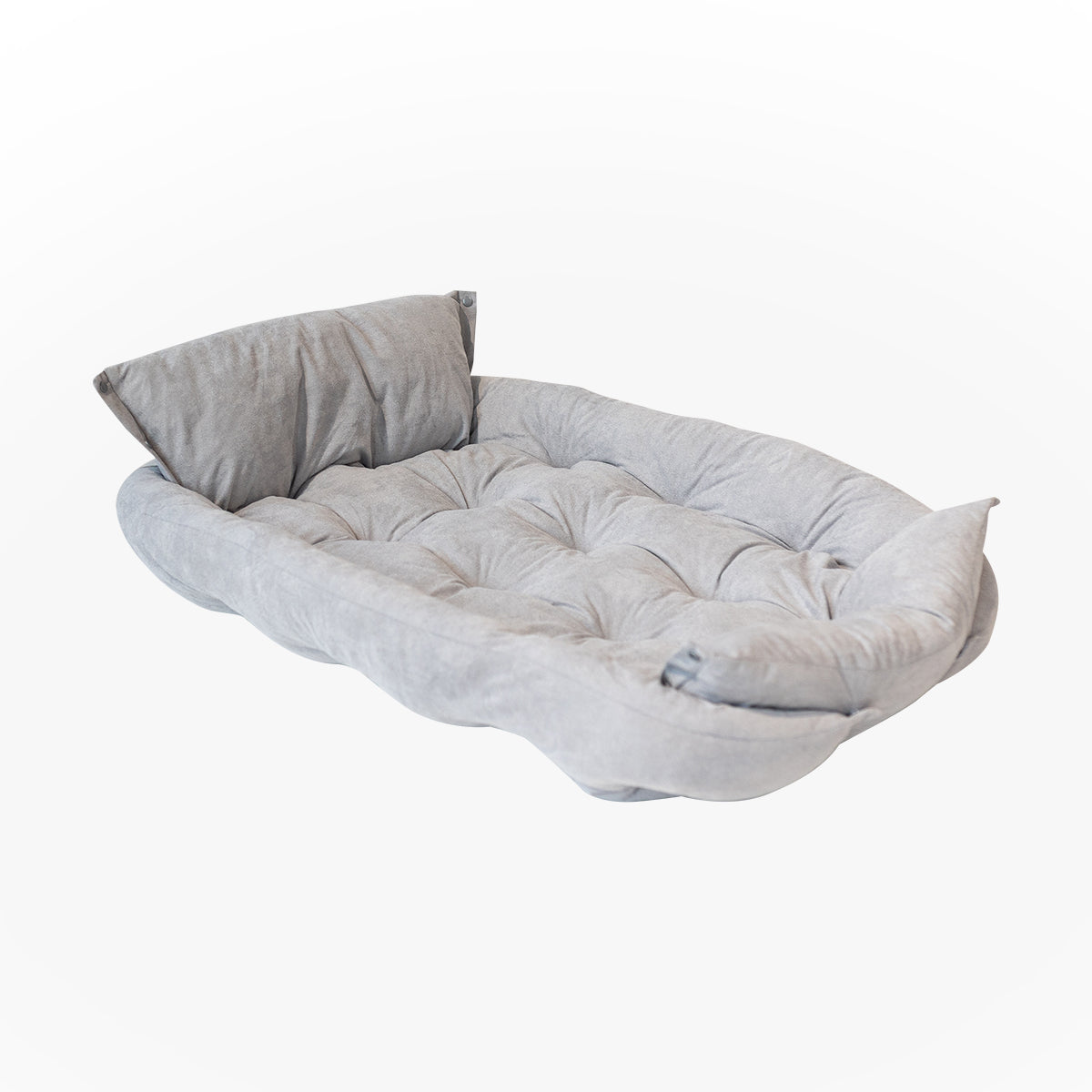 image - Grey Dog Bed Large