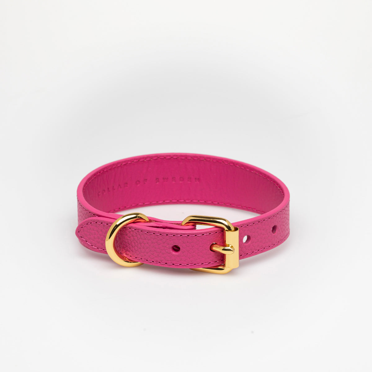 image - Hot Pink Vegan Collar Large Thin