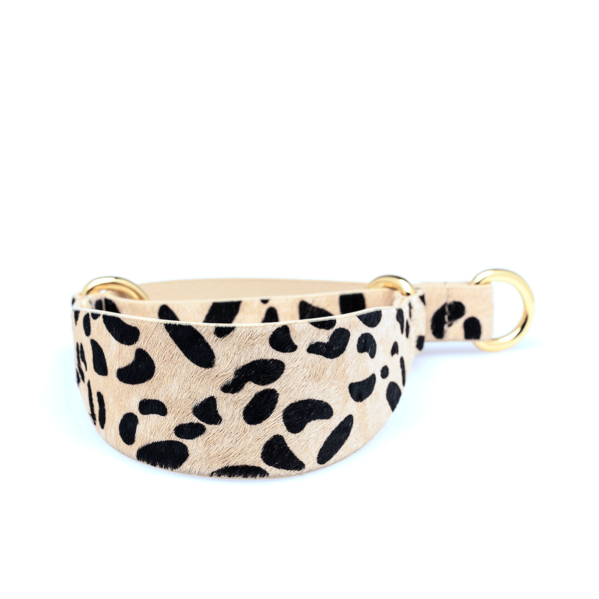 image - Leopard Leather Martingale Large Wide