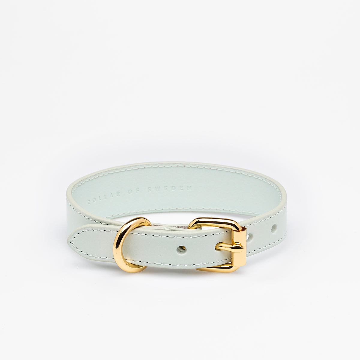 image - Mint Leather Collar Large Thin