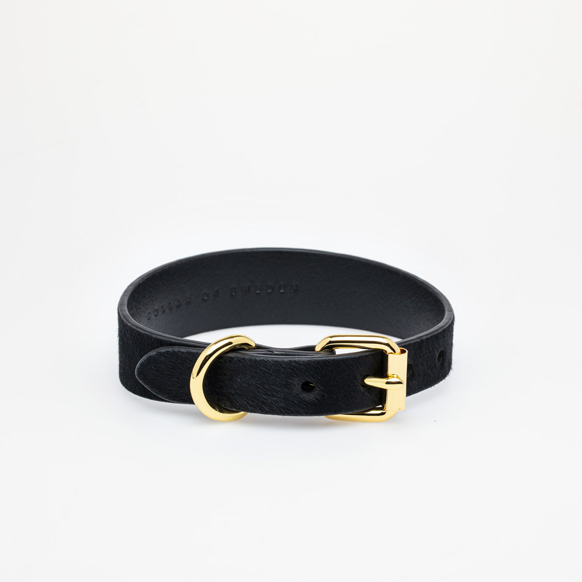 image - Panther Leather Collar Medium Thin