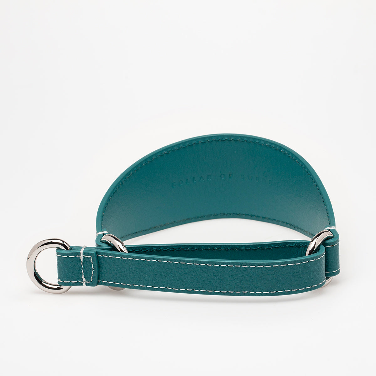 image - Turquoise Leather Martingale Medium Wide
